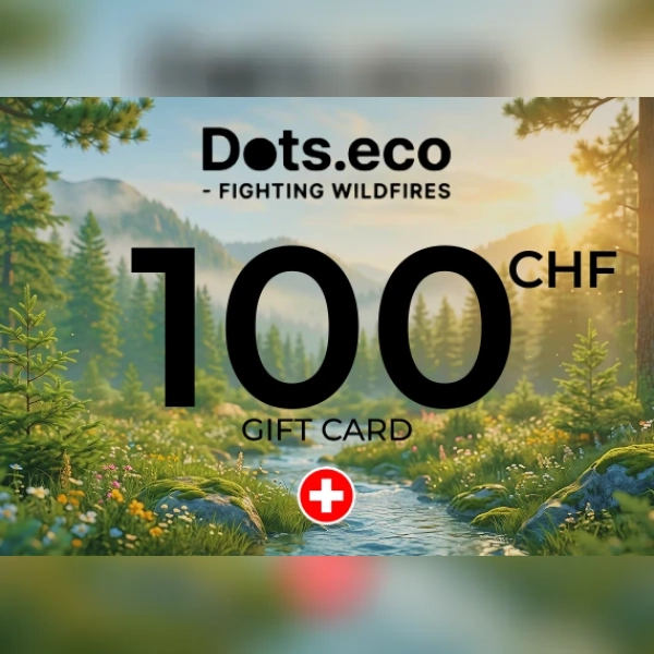 Dots.eco - Fighting Wildfires Gift Card 100 CHF Key - SWITZERLAND