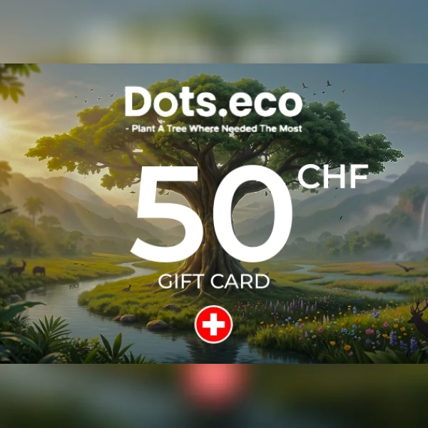 Dots.eco - Plant A Tree Where Needed The Most Gift Card 50 CHF Key - SWITZERLAND