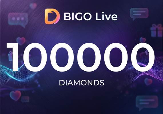 BIGO Live - 100,000 Diamonds