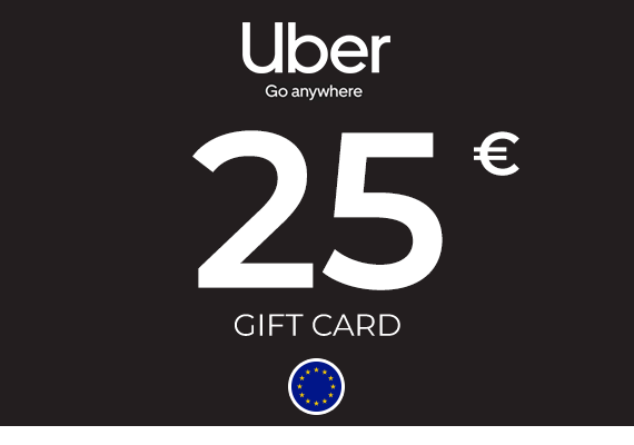 Uber Gift Card 25 EUR Uber Gift Card 25 EUR