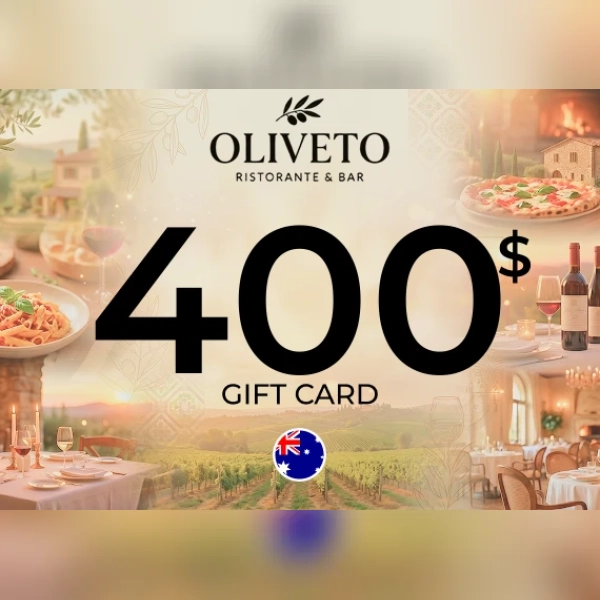 Oliveto Ristorante & Bar Gift Card 400 AUD Key - AUSTRALIA