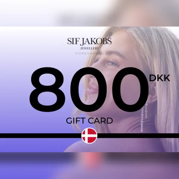 Sif Jakobs Jewellery Gift Card 800 DKK Key - DENMARK
