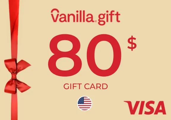 Vanilla Visa Gift Card 80 USD