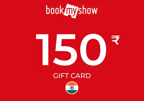 BookMyShow Gift Card 150 INR