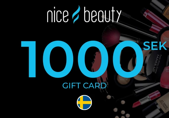 NiceBeauty.se Gift Card 1000 SEK