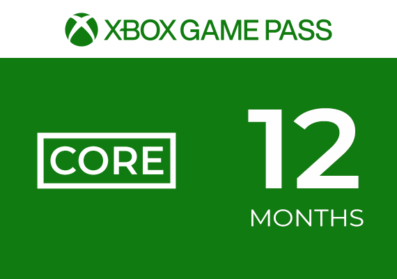Xbox Game Pass Core 12 Months Xbox Game Pass Core 12 Months