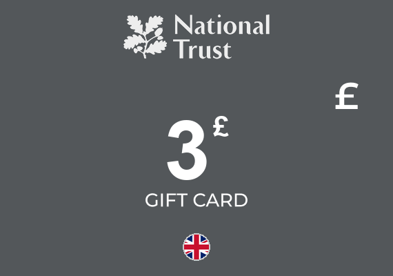 National Trust Gift Card 3 GBP