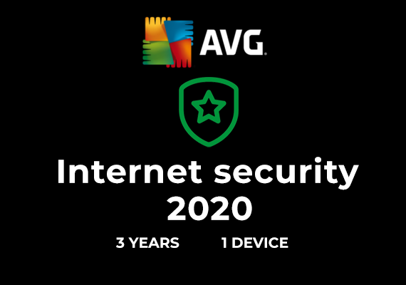AVG Internet Security 2020 3 Year 1 Device