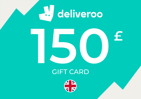 Deliveroo Gift Card 150 GBP Deliveroo Gift Card 150 GBP