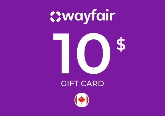Wayfair Gift Card 10 CAD