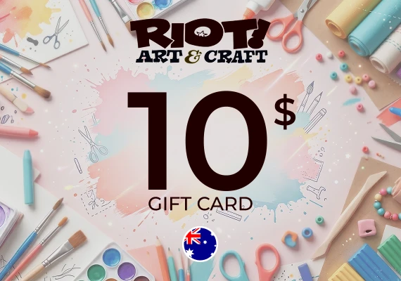 Riot Art & Craft Gift Card 10 AUD