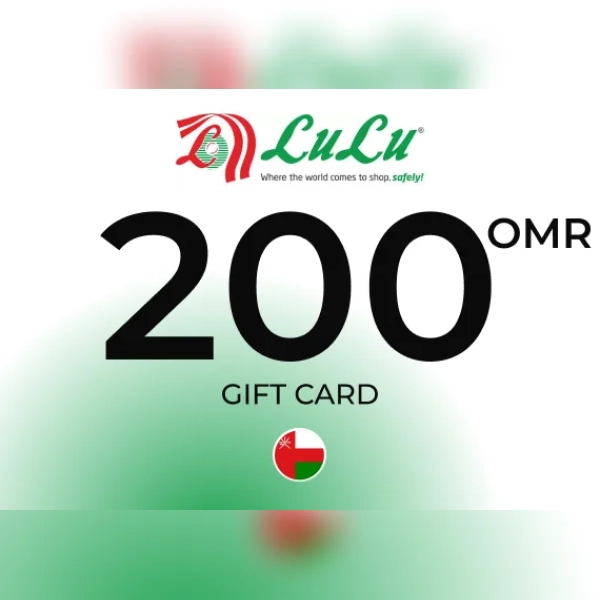 LuLu Hypermarket Gift Card 200 OMR Key - OMAN