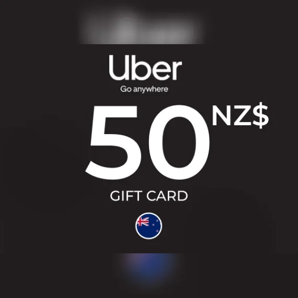 Uber Gift Card 50 NZD Key - NEW ZEALAND