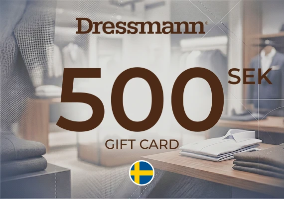 Dressmann Gift Card 500 SEK