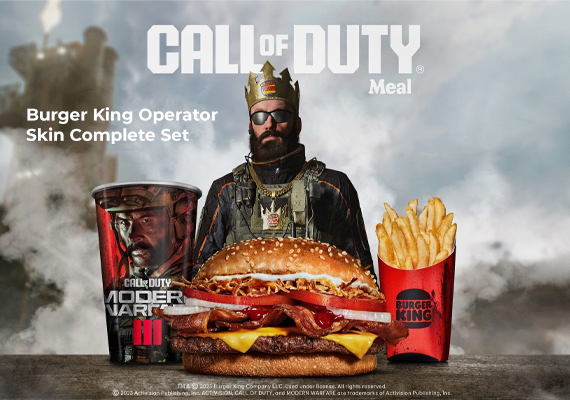Call of Duty: Modern Warfare III - Burger King Operator Skin Complete Set (DLC) Call of Duty: Modern Warfare III - Burger King Operator Skin Complete Set (DLC)