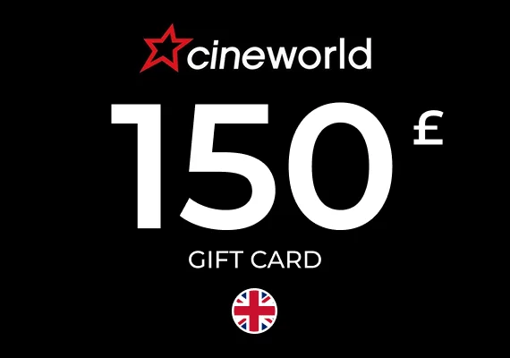 Cineworld Gift Card 150 GBP