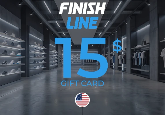 Finish Line Gift Card 100 USD