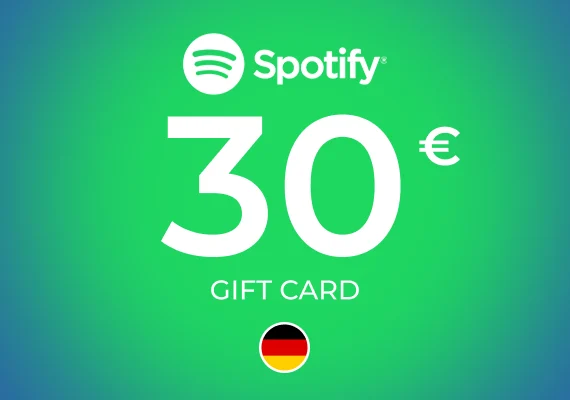 Spotify Gift Card 30 EUR Spotify Gift Card 30 EUR
