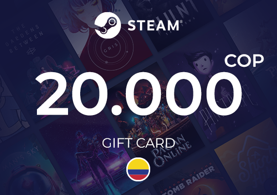 Steam Wallet Gift Card 20.000 COP Key - COLOMBIA