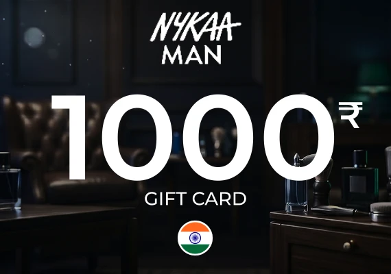 Nykaa Man Gift Card 1000 INR