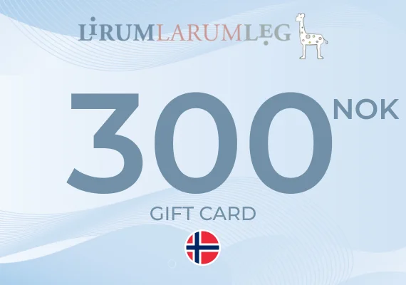 Lirum Larum Leg Gift Card 300 NOK