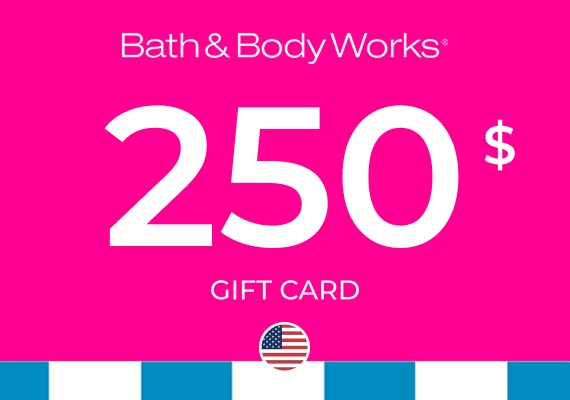 Bath and Body Works Gift Card 250 USD