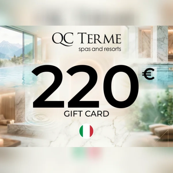 QC Terme Gift Card 220 EUR Key - ITALY