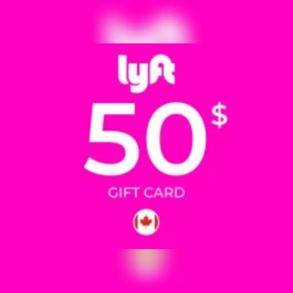 Lyft Gift Card 50 CAD Key - CANADA
