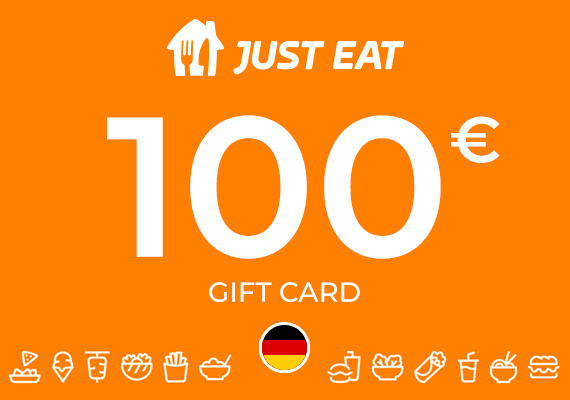 Just Eat Gift Card 100 EUR (DE) Key - GERMANY