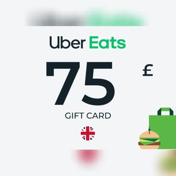 Uber Eats Gift Card 75 GBP Key - UNITED KINGDOM
