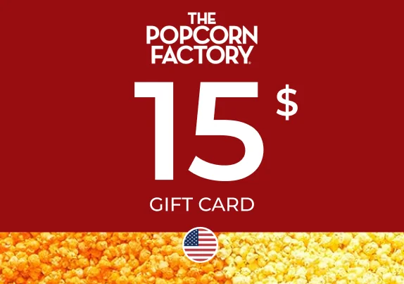 The Popcorn Factory Gift Card 15 USD Key - UNITED STATES