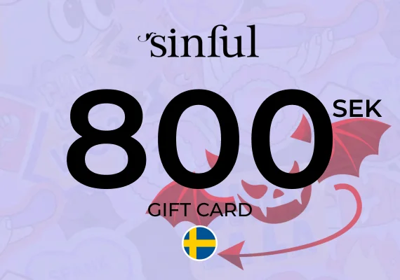 Sinful Gift Card 800 SEK