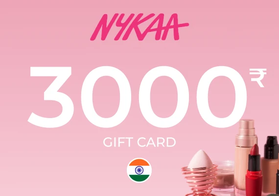 Nykaa Fashion Gift Card 3000 INR