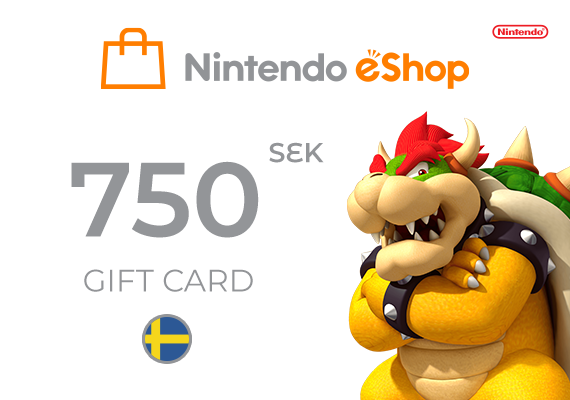 Nintendo eShop Card 750 SEK