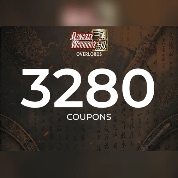 Dynasty Warriors Dynasty Warriors: Overlords - 3280 Coupons Direct Top-Up - Global