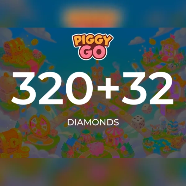Piggy GO - 320 + 32 Diamonds Direct Top-Up - GLOBAL
