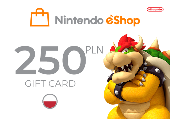 Nintendo eShop Card 250 PLN Nintendo eShop Card 250 PLN