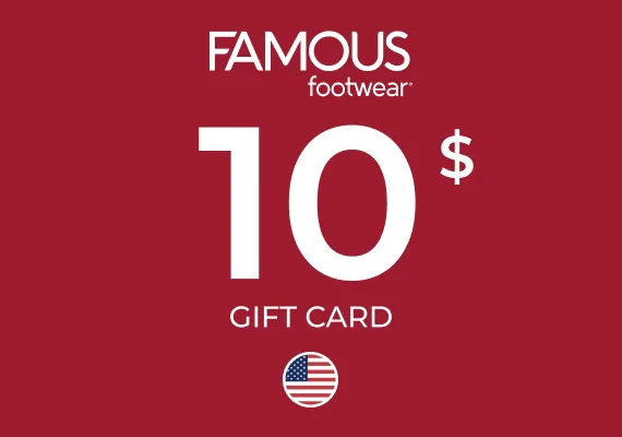 Famous Footwear Gift Card 10 USD Key - UNITED STATES