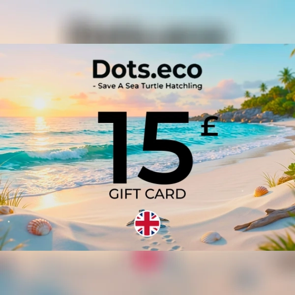 Dots.eco - Save a sea turtle hatchling Gift Card 15 GBP Key - UNITED KINGDOM