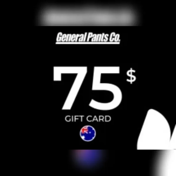 General Pants Co. Gift Card 75 AUD Key - AUSTRALIA