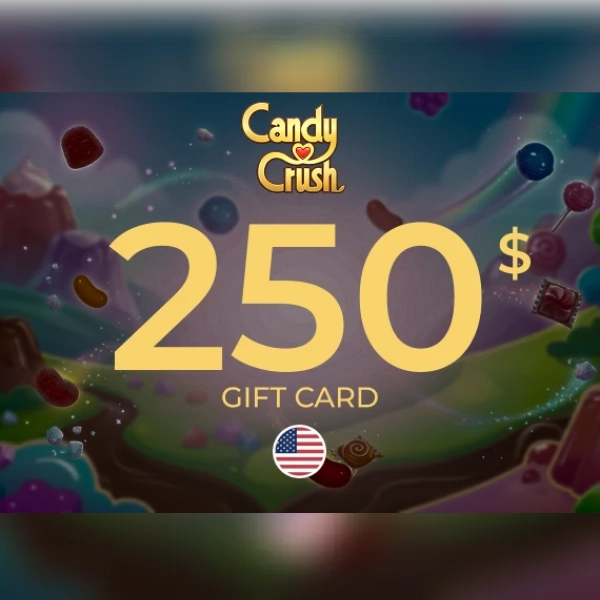 Candy Crush Saga Gift Card 250 USD Key - UNITED STATES