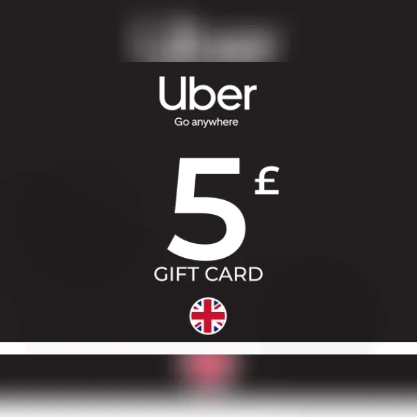 Uber Gift Card 5 GBP Key - UNITED KINGDOM