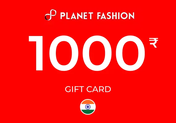 Planet Fashion Gift Card 1000 INR