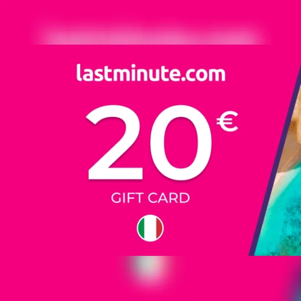 lastminute.com Hotel Gift Card 20 EUR Key - ITALY