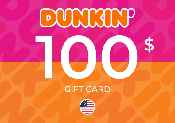Dunkin' Donuts Gift card 100 USD