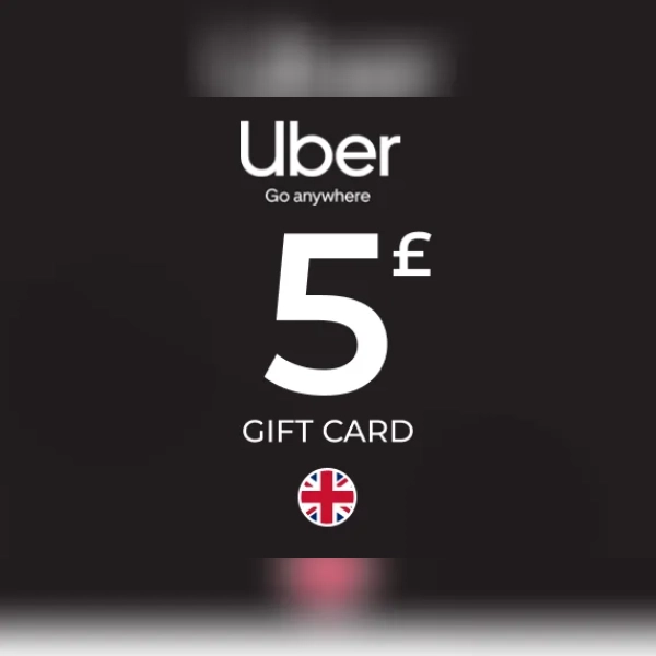 Uber Gift Card 5 GBP Key - UNITED KINGDOM