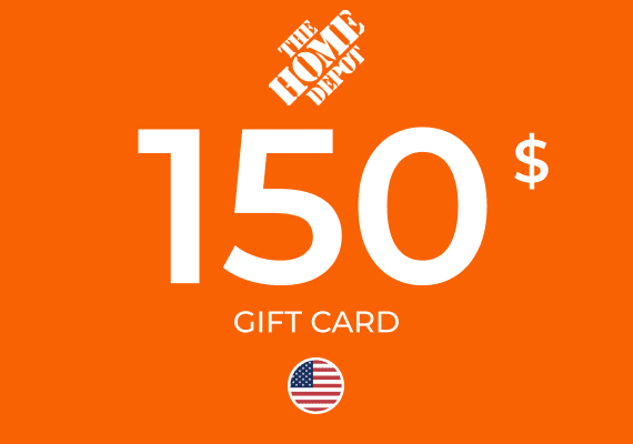 The Home Depot Gift Card 150 USD