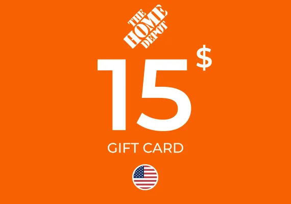 The Home Depot Gift Card 15 USD