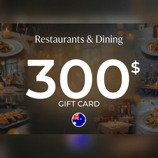 Restaurants & Dining Gift Card 300 AUD Key - AUSTRALIA