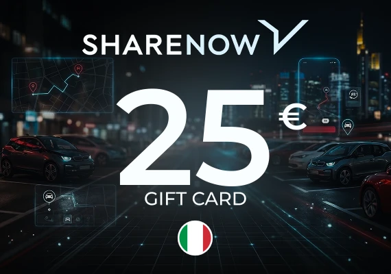 Share Now Gift Card 25 EUR